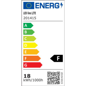 LEDline LITE PLAFON mennyezeti LED lámpa IP44, 250 mm átmérő, 1950 lumen
