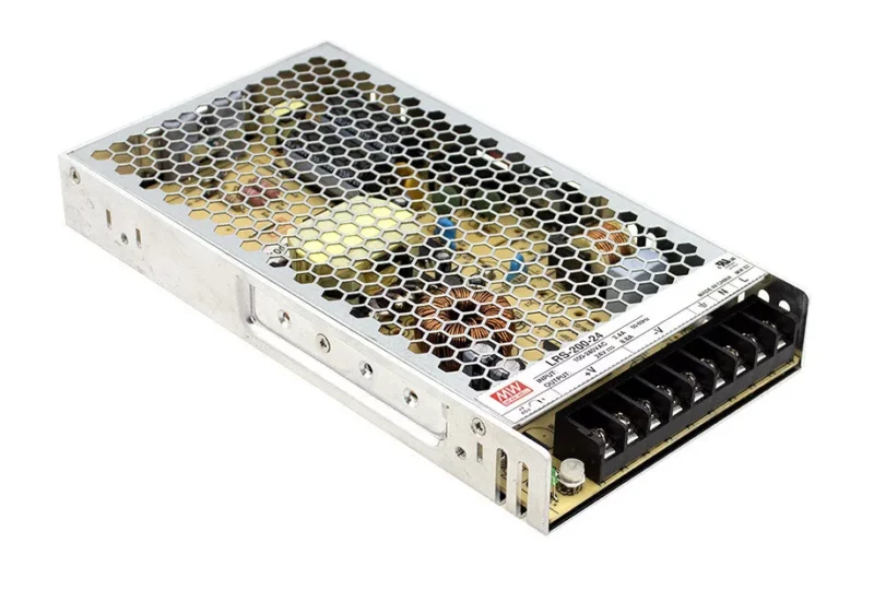 LRS-200-48 Mean Well LRS-200-48 LED-tápegység zárt fémházas 48 V DC alacsony profil