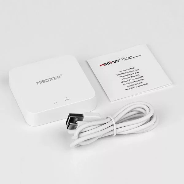 MB-WL-BOX2 2,4 GHz Miboxer WiFi híd WL-BOX2 vezérlése a MiBoxer / Tuya Smart alkalmazással