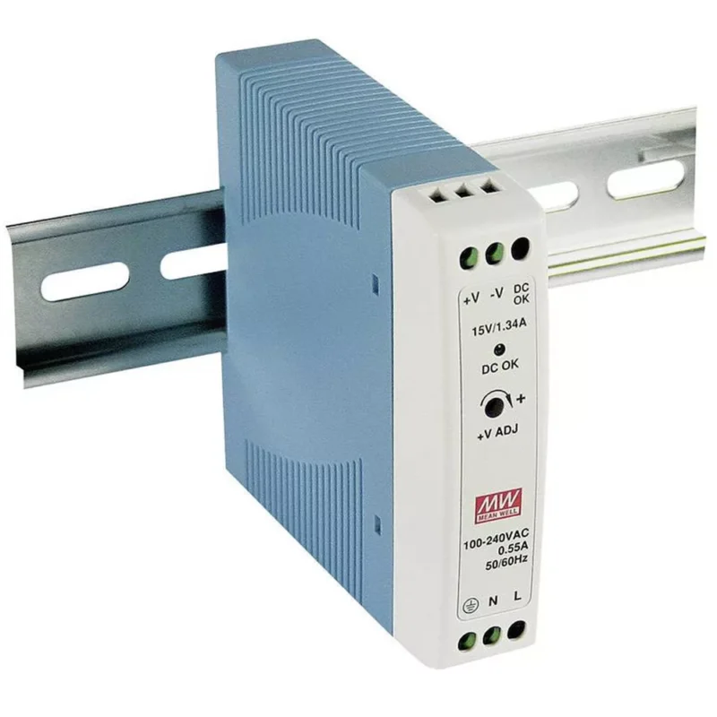 Mean Well MDR-20-12 LED-tápegység 12 V DC DIN-sínre szerelhető IP20