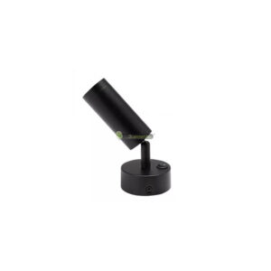 Madara-Mini-egyes-fekete-GU10-aluminium-led-lampatest-kapcsoloval.jpg SpectrumLED MADARA Mini fekete GU10 alumínium lámpatest kapcsolóval nézet