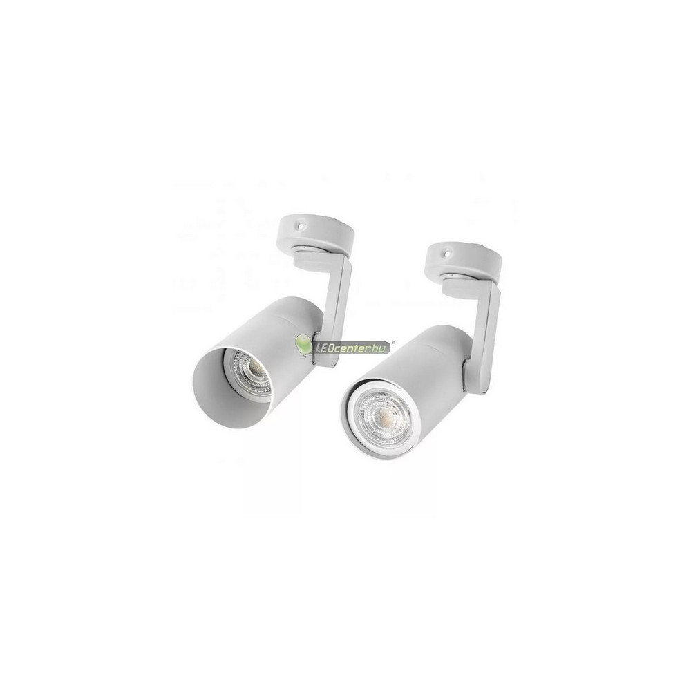 Madara-Mini-forgathato-billentheto-gu10-aluminium-lampatest-feher-4.jpg MADARA Mini II fehér forgatható alumínium szpot keret GU10, toldóval