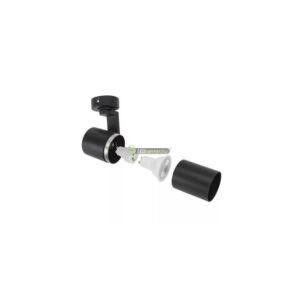 Madara-Mini-forgathato-billentheto-gu10-aluminium-lampatest-fekete-3.jpg MADARA Mini II fekete forgatható GU10 lámpatest oldalnézet