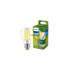 Philips-Ultraefficient-4w-60w-termeszetes-feher-filament-1.jpg Philips ultrahatékony E27 körte 4W LED 840 lumen természetes fehér A energiaosztály