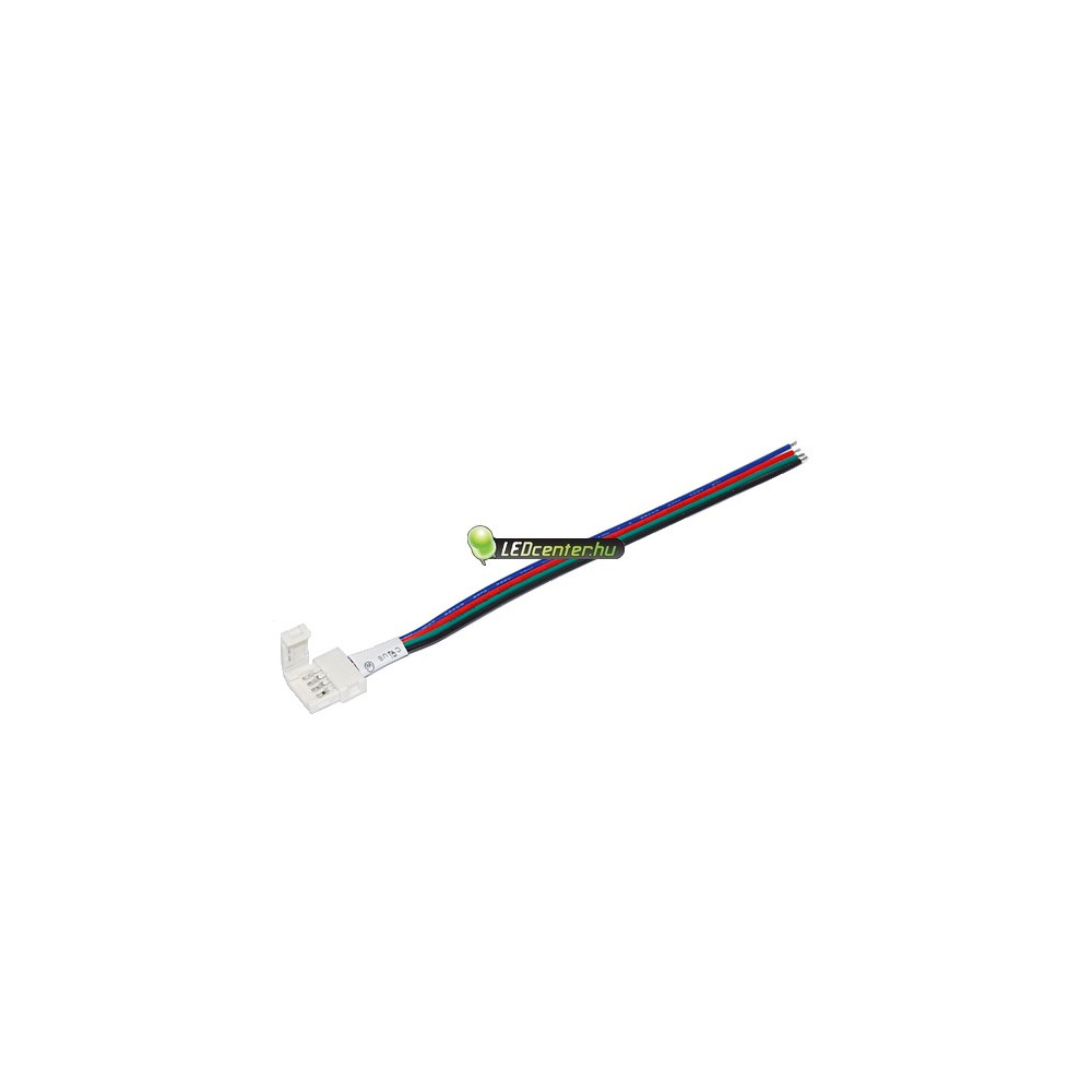 RGB-forrasztasmentes-betap-vezetek-logo2.jpg RGB forrasztásmentes betáp vezeték négypólusú RGB LED szalaghoz