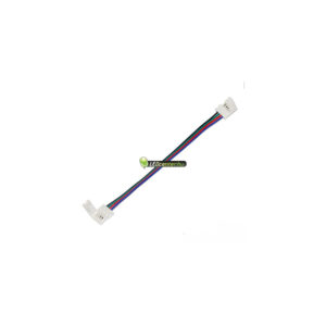 RGB forrasztásmentes sarokelem 10 mm RGB LED szalaghoz közelről
