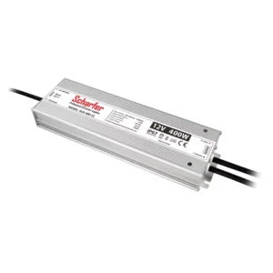 Scharfer SCH-400-12 LED-tápegység 12 V DC 400 W IP67 vízálló fémházban