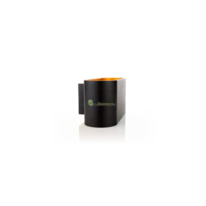 SQUALLA-G9-fekete-arany-SLIP006002-2.jpg SQUALLA fali lámpatest fekete-arany G9, SpectrumLED oldalnézet