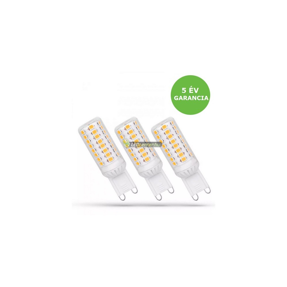 SpectrumLED-4w-szabalyozhato-g9-led-1.jpg G9 dimmelhető LED égő 4W melegfehér prémium SpectrumLED