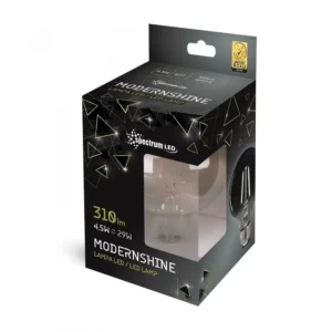 Modernshine G95 izzó 4,5W E27 nagygömb dekor fényforrás SpectrumLED