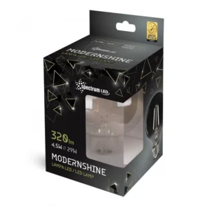 Modernshine LED nagygömb izzó COG filament dekor 230V