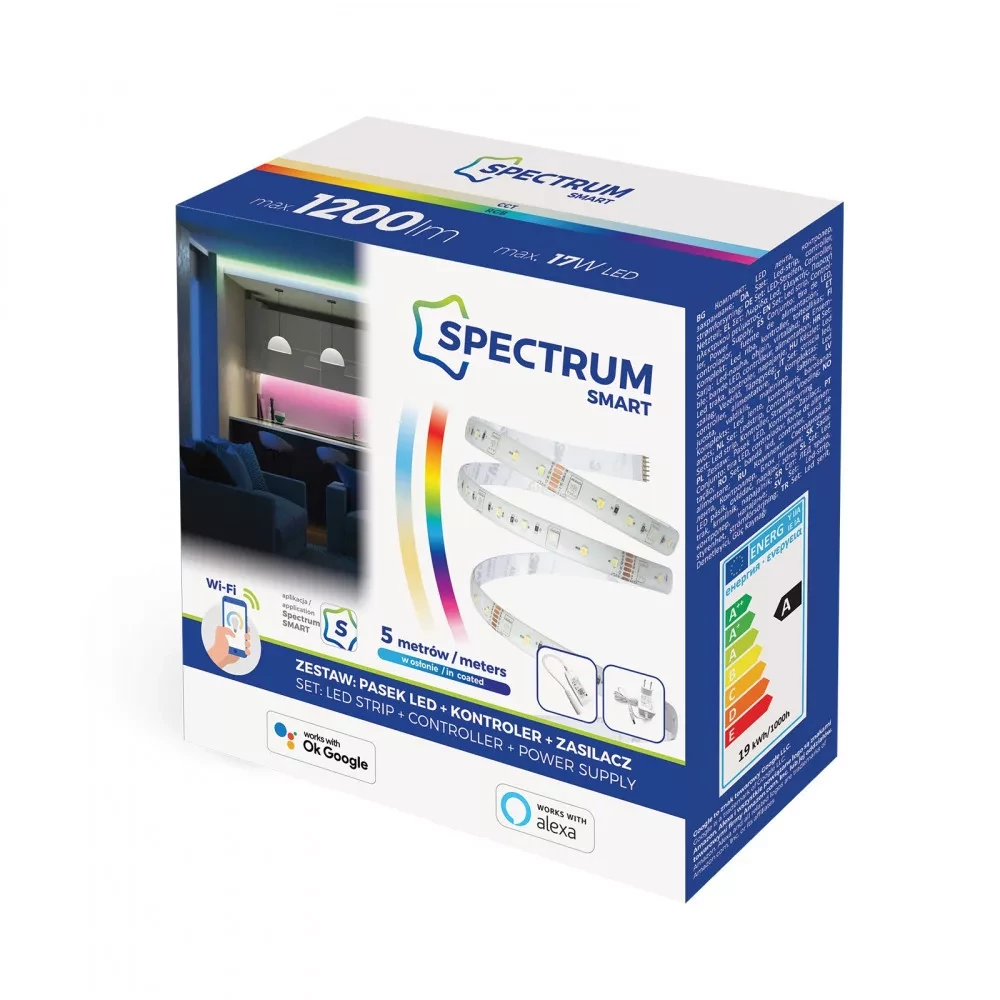 SMART RGBW LED szalag Wi-Fi vezérlő SpectrumSmart