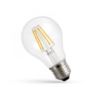 WOJ14645IZZO.jpg E27 COG dimmelhető körteizzó 8,5W, SpectrumLED 1100 lumen melegfehér átlátszó búrás izzó