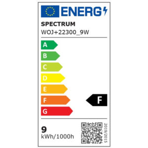 WOJ22300_9W.jpg T8 LED fénycső 60 cm 9W melegfehér SpectrumLED WOJ22300 egyoldali bekötés G13