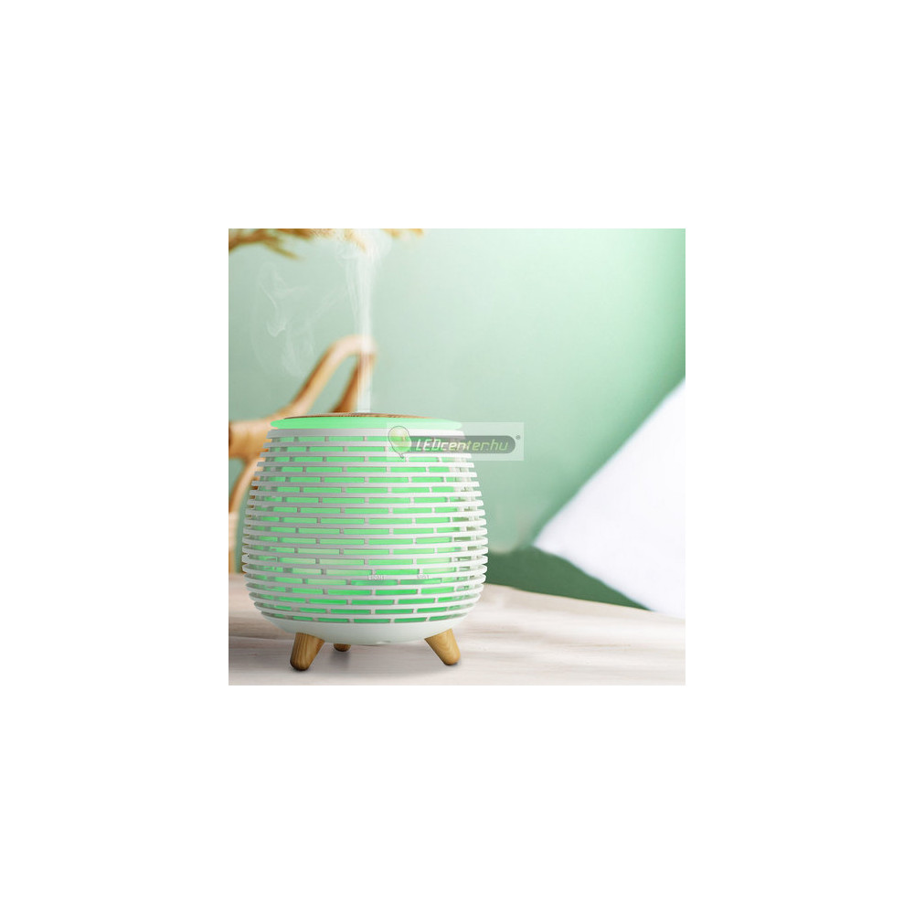 aromaterapias-diffuzor-ultrahnagos-parasito-127-4.jpg Aromaterápiás diffúzor légpárásító 140 ml víztartály USB kábellel