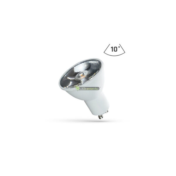 c43a045563b5485e2fc77273cc213cc6.jpg GU10 LED szpot melegfehér 3000K 6W 10° 400 lm SpectrumLED