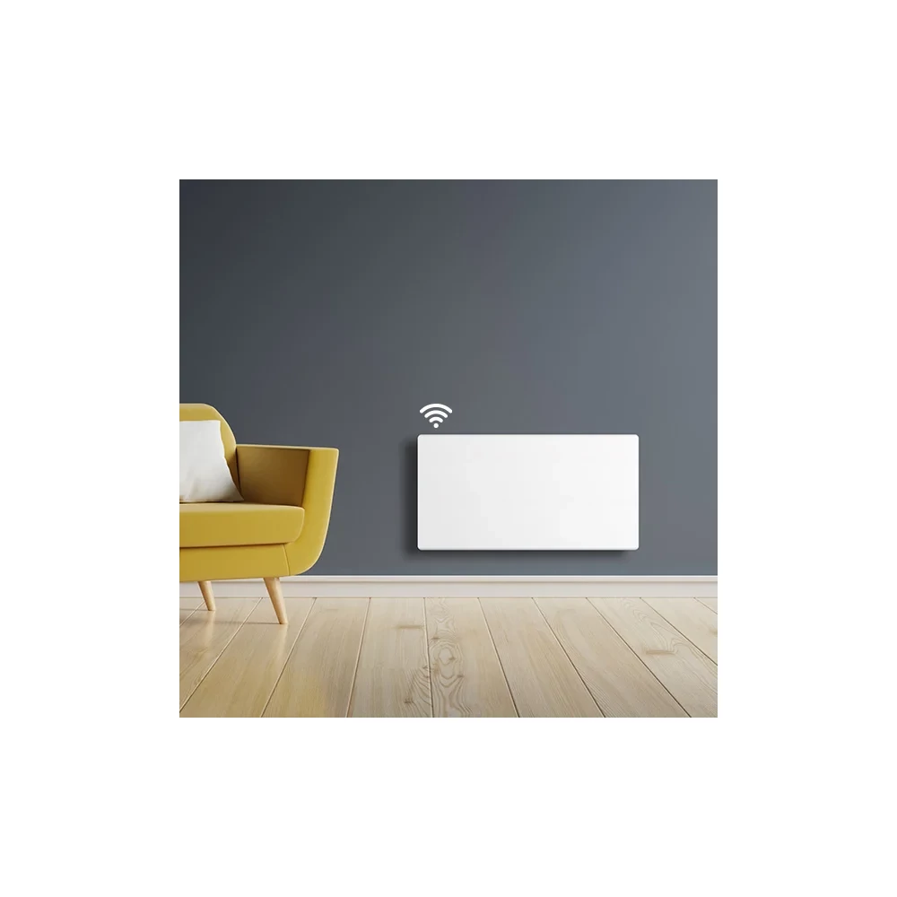 BVF CP1 WiFi fűtőpanel 2000W fehér falra szerelt elektromos fűtőpanel
