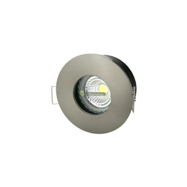 d4b31758ae594e3dad15263c6f648f91.jpg SpectrumLED FIALE IV fix GU10 lámpatest, IP65, kerek, matt ezüst