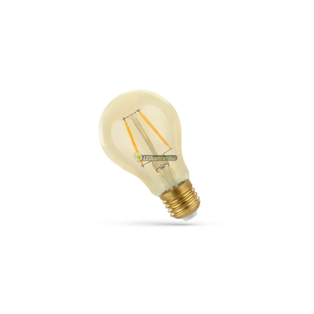 Retro LED körte E27 2W 2300K extra melegfehér SpectrumLED RETRO SHINE izzó