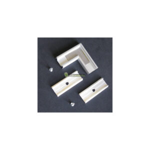 SURFACE LED aluprofil sarokszett 90 fokos sarokelem 50x50 mm