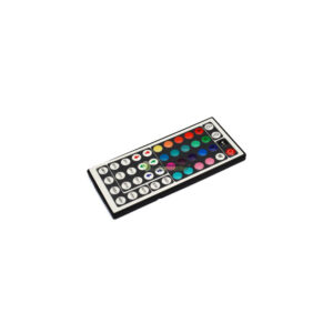 FIESTA-6 RGB IR vezérlő LED szalaghoz távirányító és DC csatlakozóaljzat