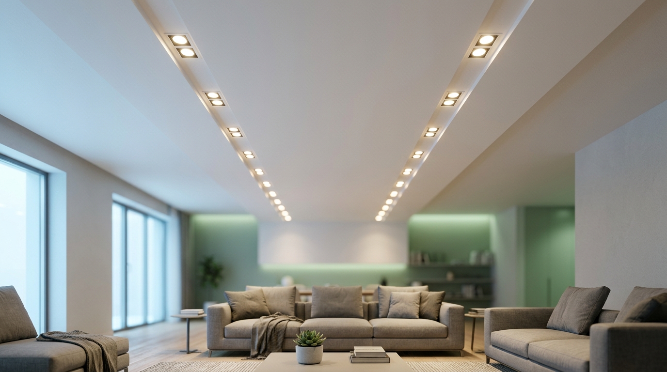 LED fővilágítás álmennyezetbe – LEDcenter