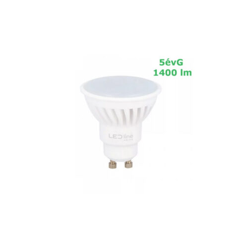 LED LINE GU10 izzó 10W hidegfehér kerámiaházas Premium LED szpot 120 fok 6500K
