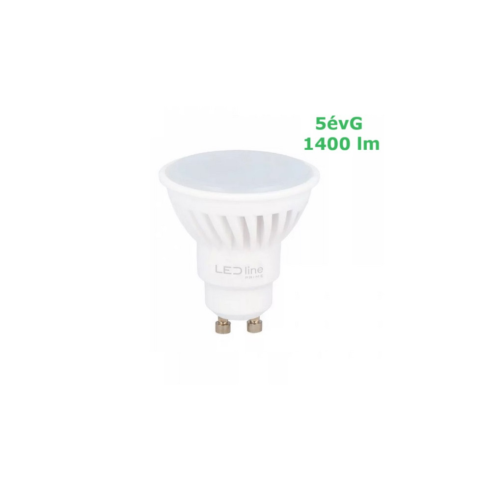 LED LINE GU10 izzó 10W hidegfehér kerámiaházas Premium LED szpot 120 fok 6500K