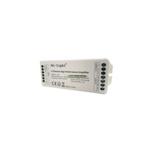 milight-RGBW-jelerC591sC3ADtC591-15A-180W-12V-360W-24V.jpg RGBW LED jelerősítő MiLight MiBoxer PA5 DC12-24V 180-360W