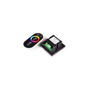 RGB LED szalag vezérlő fali érintős RF egység 144W