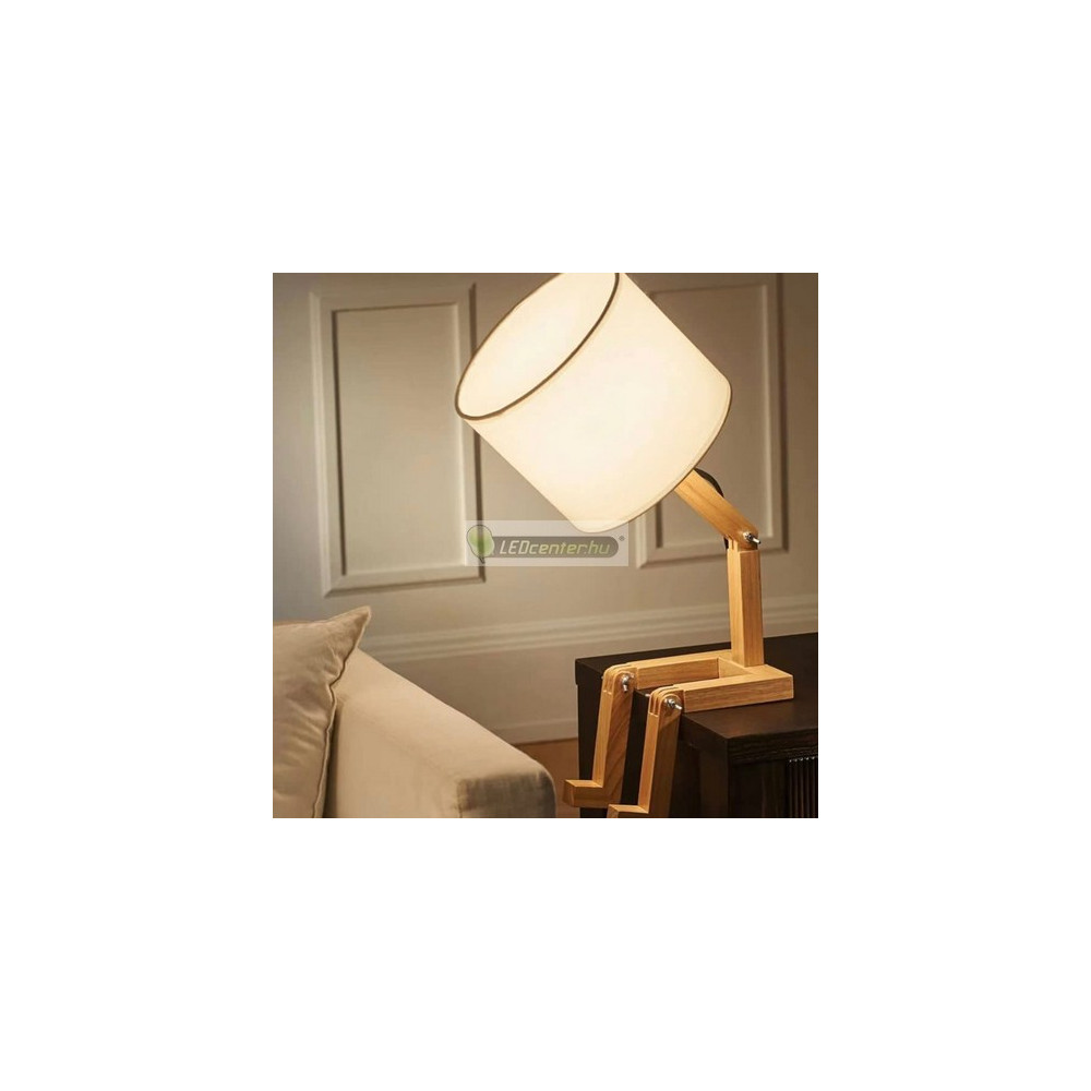 robot-lampa-9.jpg Humán-Robot natúr fa lámpa skandináv stílusban