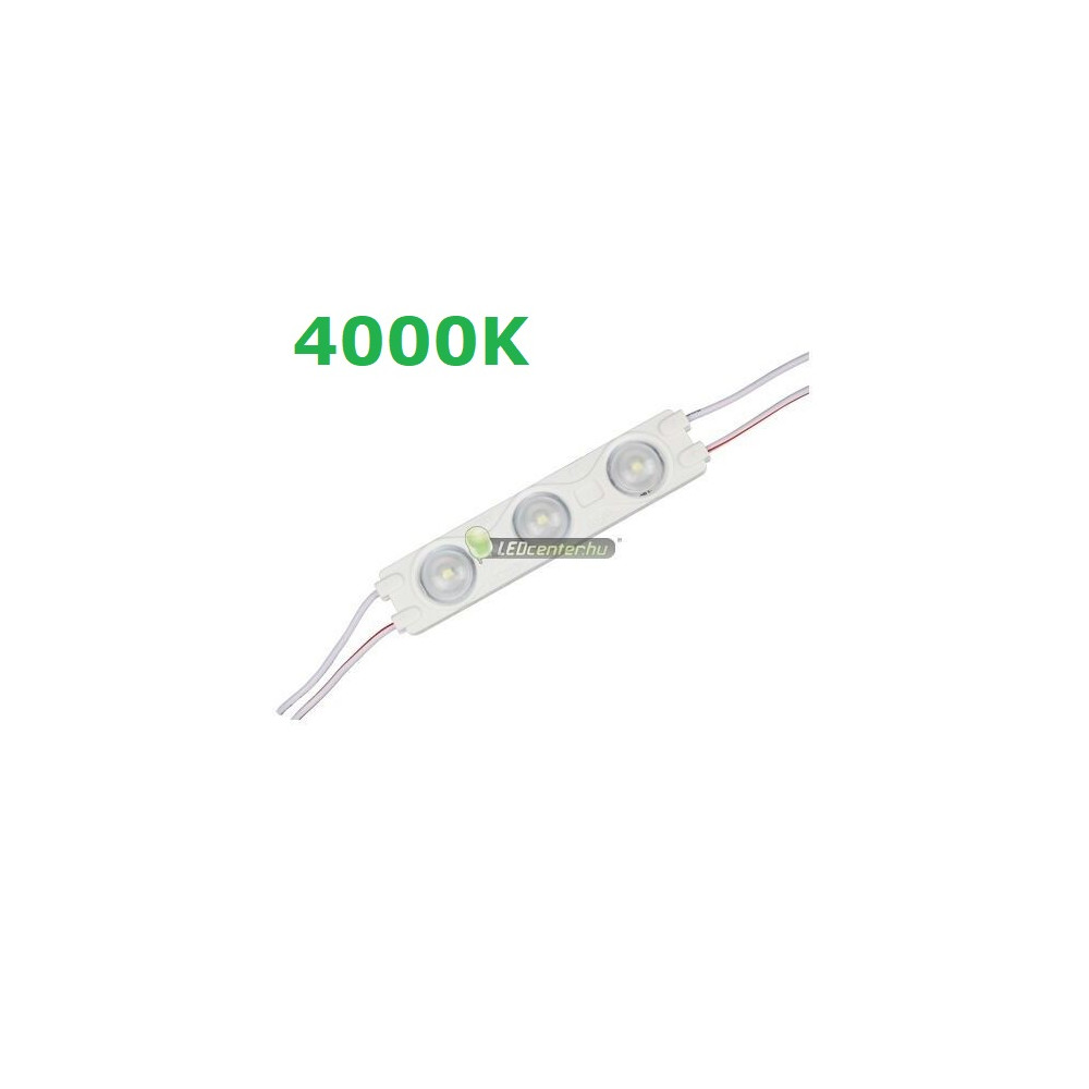 LED modul 12V IP65 természetes fehér, 3 EPISTAR SMD2835 LED