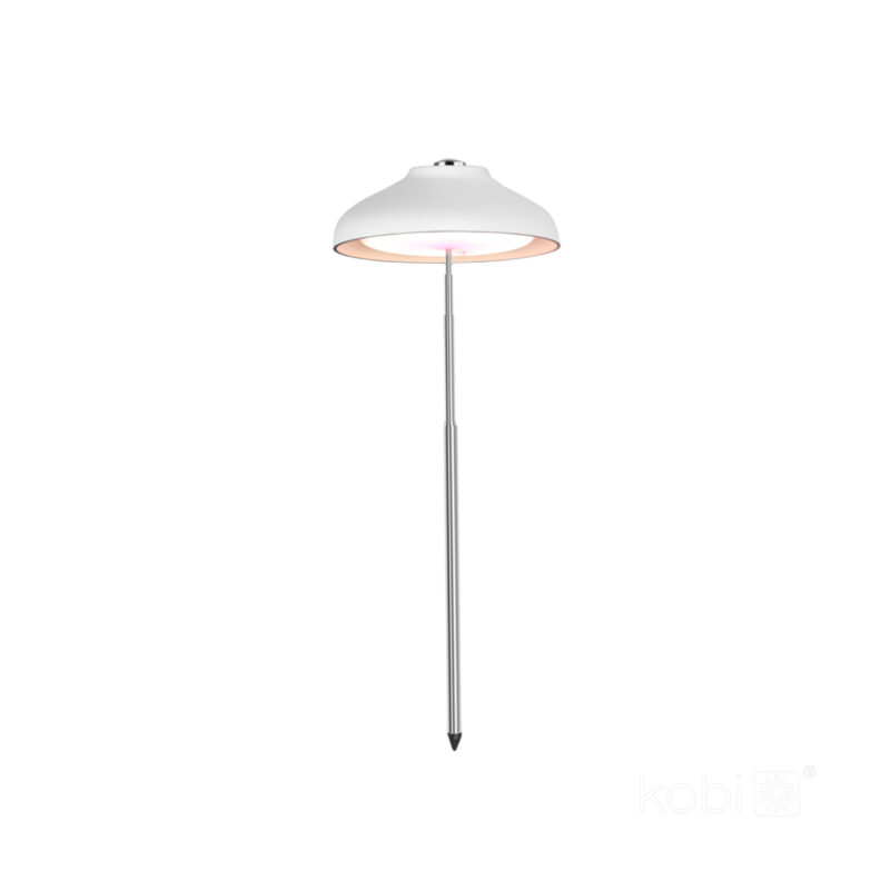 KOBI VERDI növénynevelő LED lámpa 5W, teleszkópos, cserépbe szúrható, automata 16/8 órás időzítővel