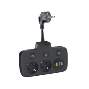 przedluzacz-kobi-linea-fl-2gn-3usb-1usb-c-0-2m-czarny-kobi-28c038e5045c4707a0d0356d00dbd98b-b4425eb1.jpg KOBI LINEA PRO FL asztali elosztó 2 aljzat + 3× USB-A + 1× USB-C, 3 kapcsolóval, fekete